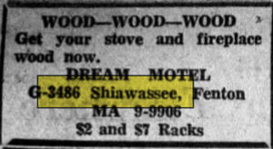 Dream Motel - Feb 02 1961 Article (newer photo)